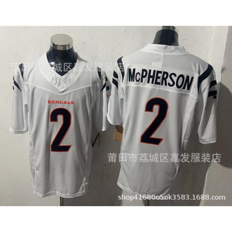 Camiseta de Fútbol NFL Cincinnati Bengals para Hombre Nombre Número Personalizado Algodón Camisa Deportiva Otoño
