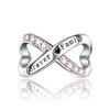 S925 Silber DIY Herzperlen Schmuckherstellung Set Bastelzubehör Charms Armband Halskette Zubehör