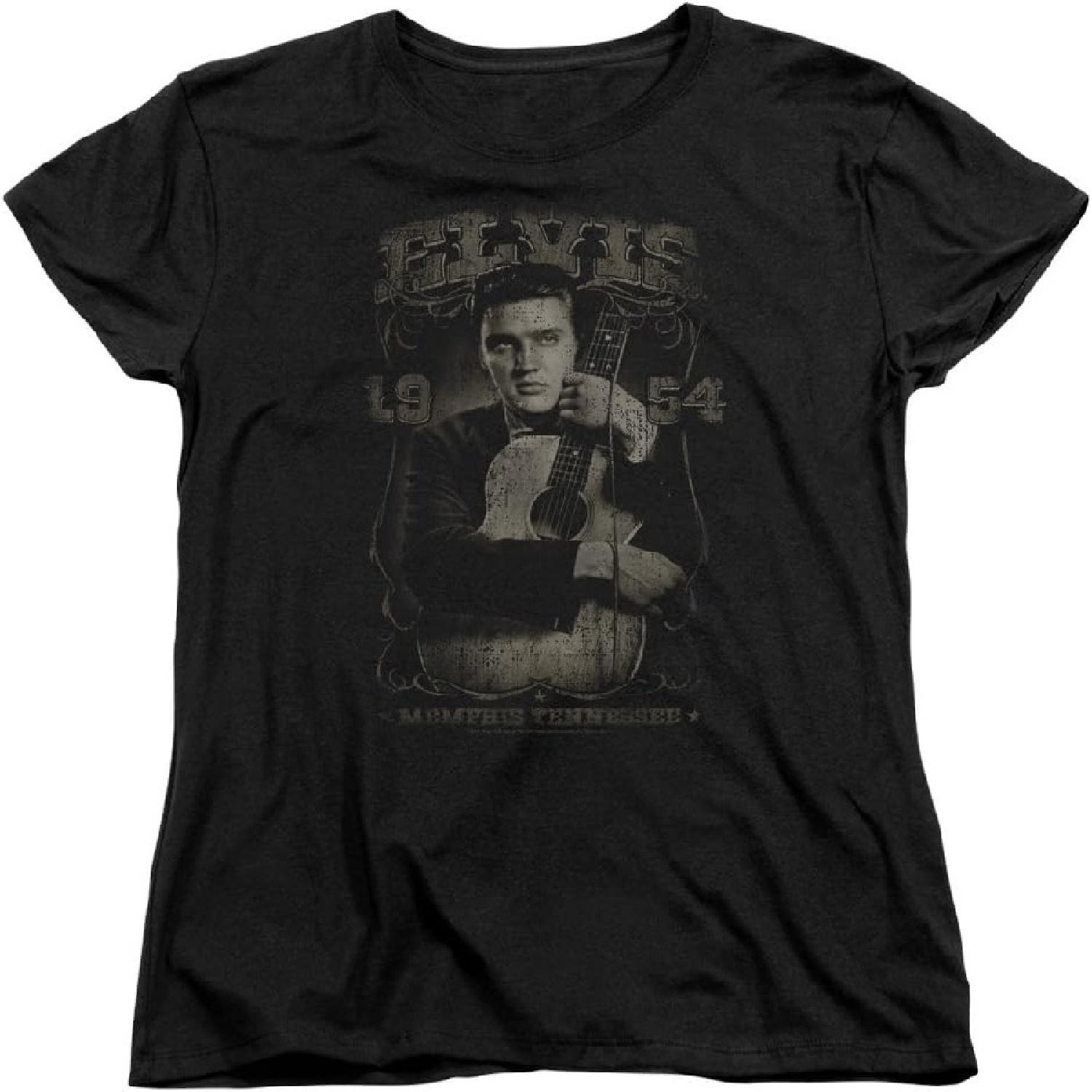 Popfunk Classic Elvis Presley 1954 Women s T Shirt S
