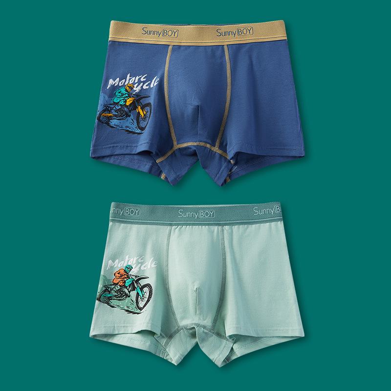 Boys' Combed Cotton Boxer Briefs: Youth & Toddler Sizes