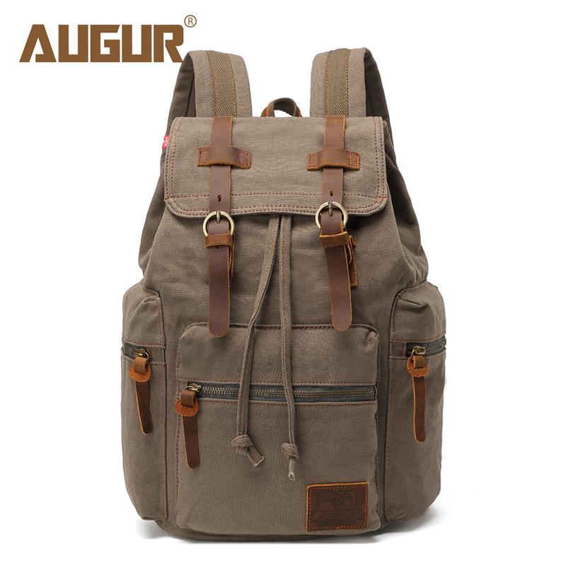 Zaino da Viaggio Unisex Retrò - Borsa per Computer da Uomo alla Moda