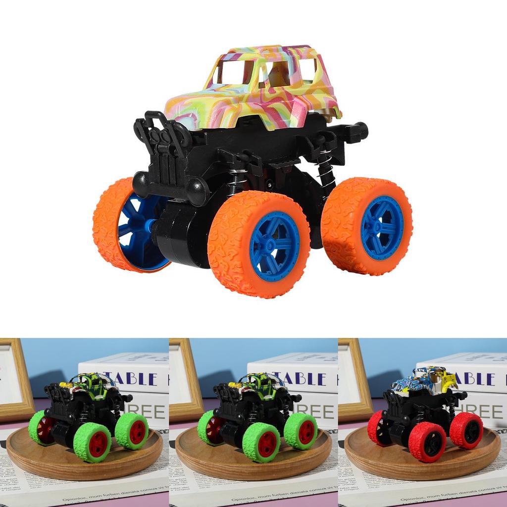 Inertia Offroad Car For Kids Durable Graffiti Kids Toy Vehicle For Boys And Girls