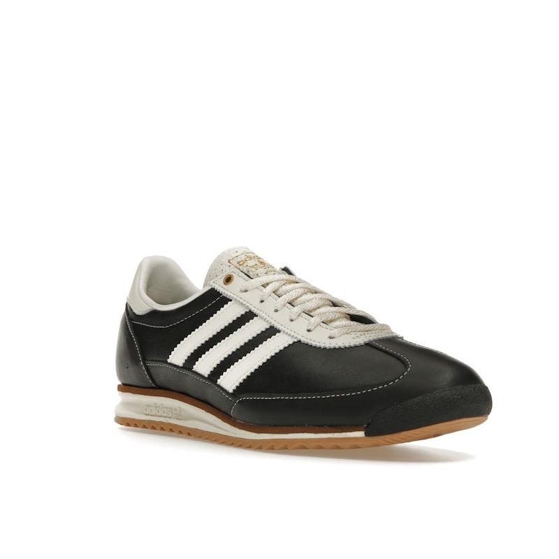 Adidas SL72 OG Core Black Leather Women Sneakers Off-White Gum JI3968