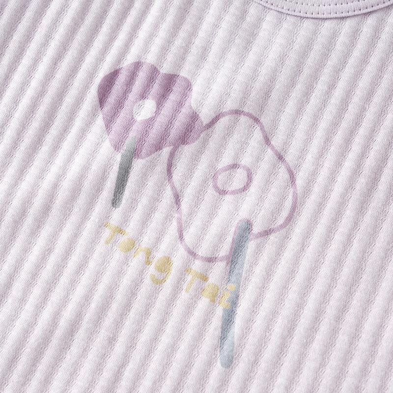 TONGTAI Baby Sleeveless Pure Cotton Bodysuit