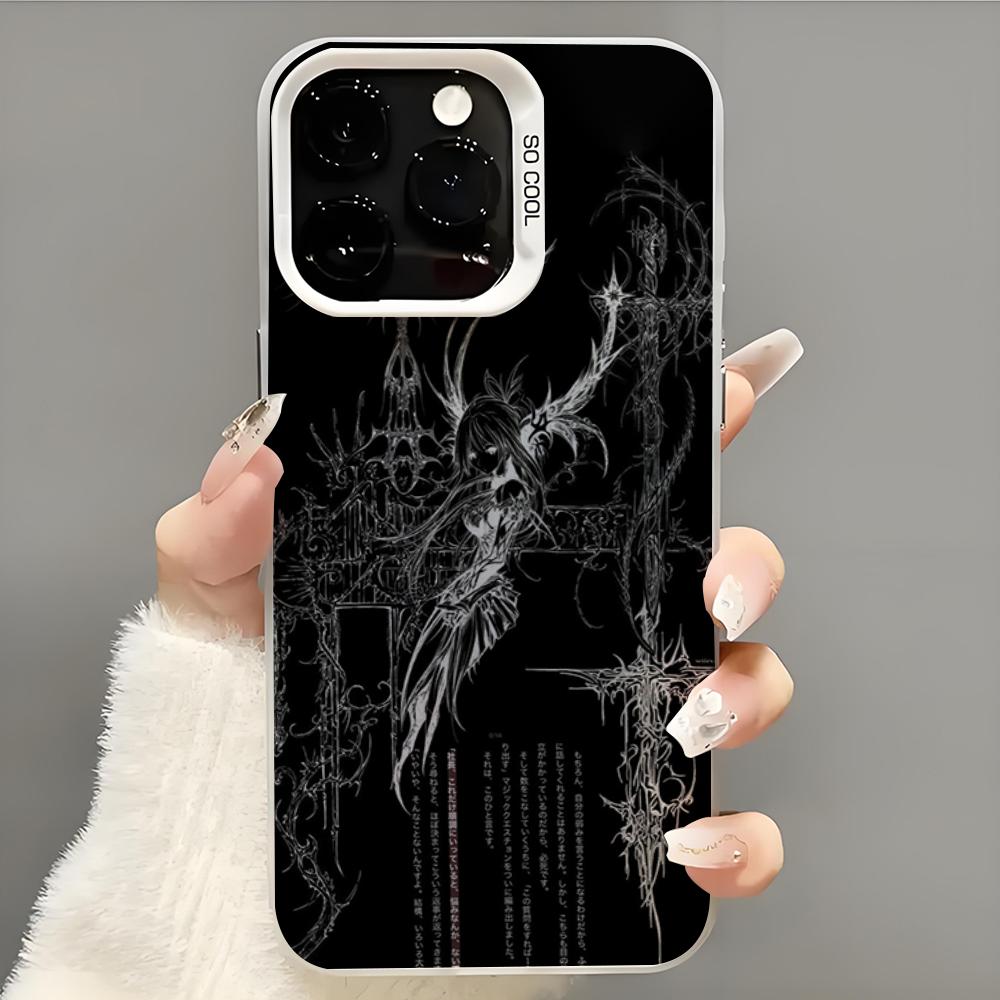 Cool Cyber Sigil Cross Phone Case  Phone Case For iPhone 14 16 15 11 12 13 Pro Max Mini Plus Shockproof Cover