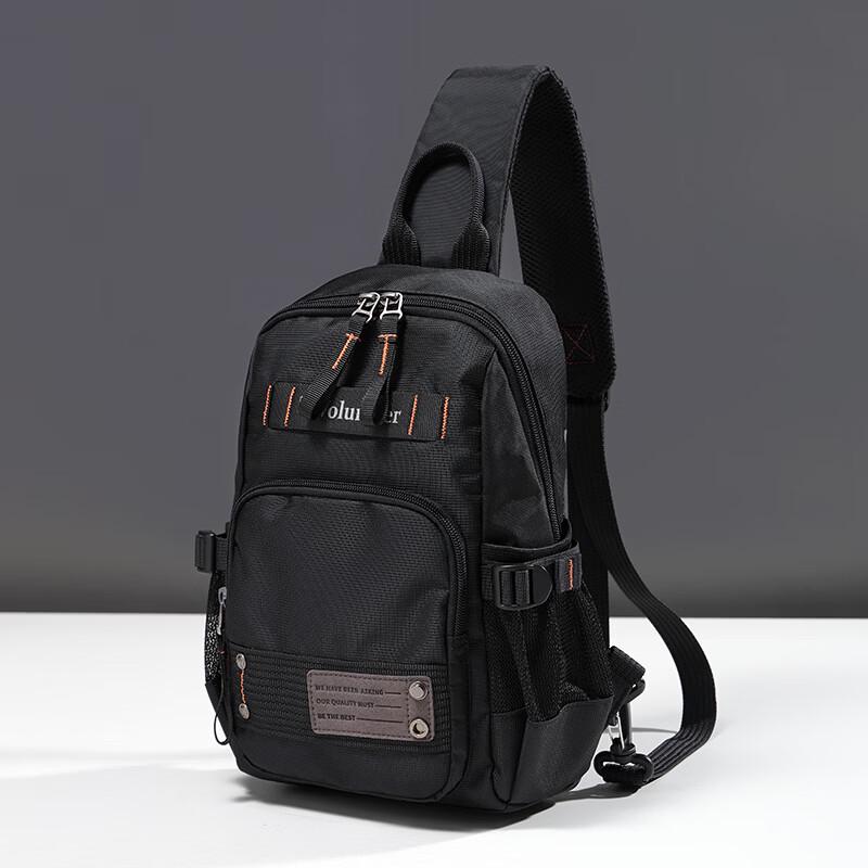 VOLUNTEER Мужская повседневная сумка через плечо с множеством карманов