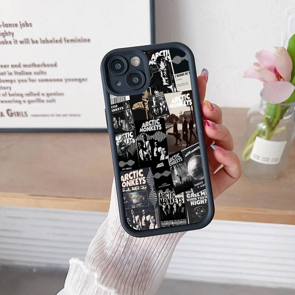 Hot A-Arctic M-Monkeys Band Phone Case For IPhone 17 16 15 14 13 12 11 Pro Max 16E Plus INS Soft Cover