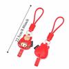 Cartoon Horse Keychain Red Chinese New Year Gift Unique Zodiac Pony Bag Pendant  Birthday Gift