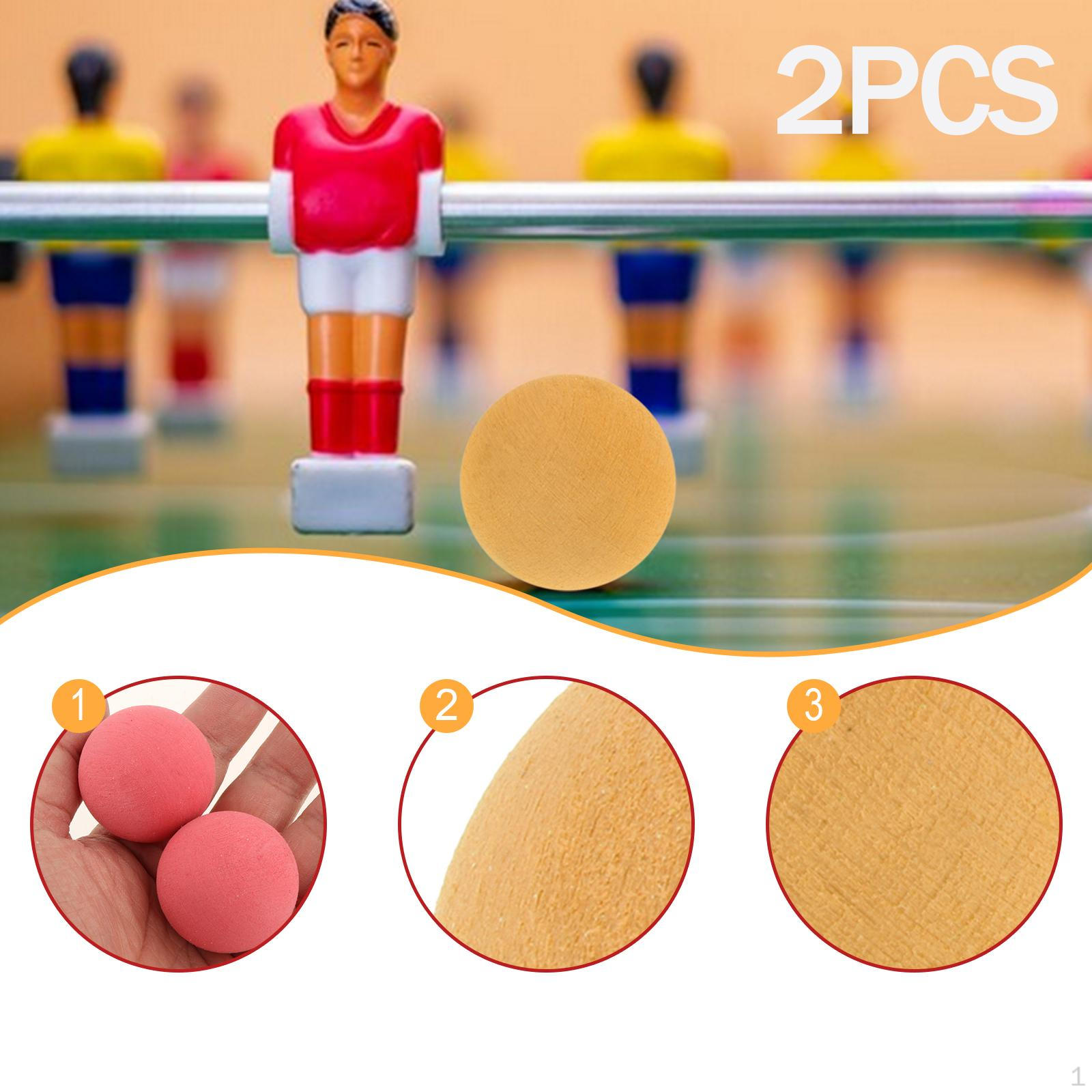 

2 шт. Мячи для настольного футбола Запасные аксессуары Профессиональный настольный футбол для игр на вечеринках оранжевый