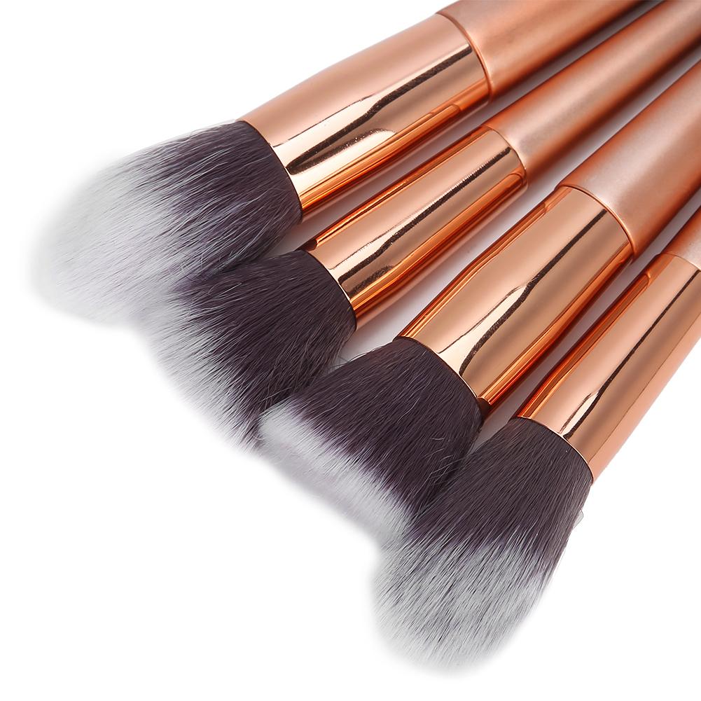 10pcs Makeup Brushes Set Face Blush Powder Eyeshadow Lip Brush Buty Tool