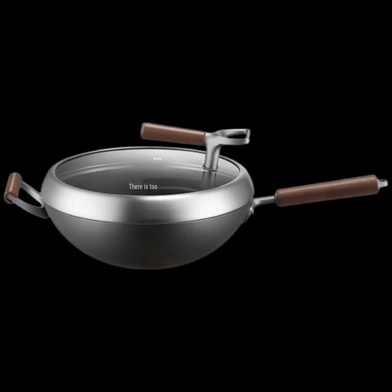 SUPOR 32CM Titanium No-Coating Iron Wok