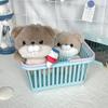 Whimsical Otter Plush Keychain Featuring Fish Design Sweet Ice Cream Animal Pendant