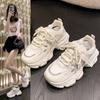 Mesh Breathable Dad Shoes Women's Summer 2025 New Hollow Thin Bag Head Sandals Casual Sports Little White Shoes