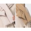 Thickened Windproof Warm Wide Down Cotton Scarf Women Winter Solid Color Ultra Light Thermal Scarf