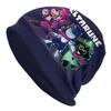 Fashion Winter Warm Unisex Women Knit Hats Adult Unisex Computer Game Deltarunes Its TV Time Skullies Beanies Caps Bonnet Hats