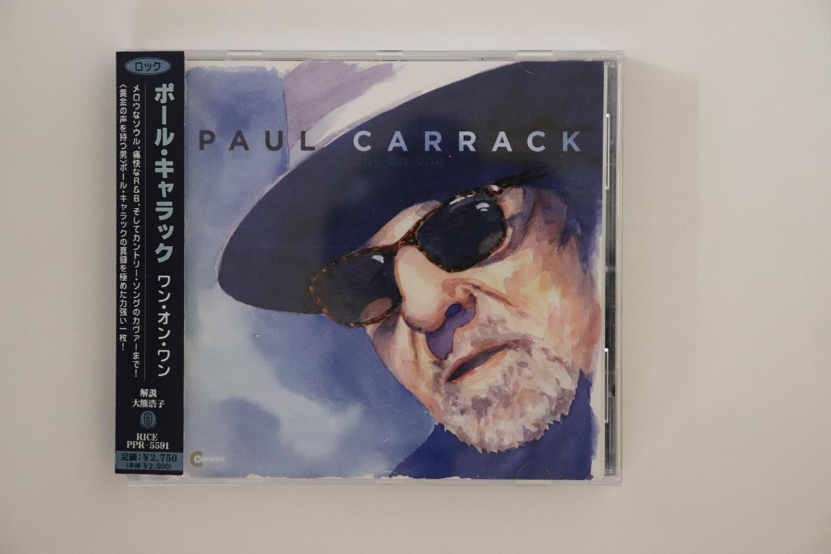 

CD PAUL CARRACK - One On One PPR5591 RICE 2021 Японія Обі Рок Вживаний