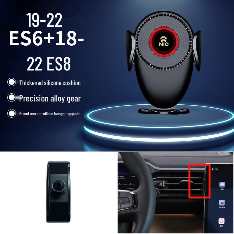 

Держатель для телефона в автомобиль NIO ES6/ES8 - Кронштейн для крепления на воздуховоде для GPS-навигации