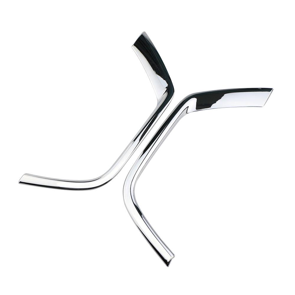 Für Jeep Compass 2017 2018 2019 2020 Zieraufkleber für Nebelscheinwerfer vorne 2 Stück Nebelscheinwerferabdeckung Styling-Zubehör