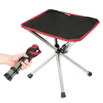 Rock Cloud Outdoor Chair, Folding Chair, Compact, Ultra Lightweight, Load Capacity 110kg, Storage Bag Included, Camping, Fishing, Climbing, Cherry