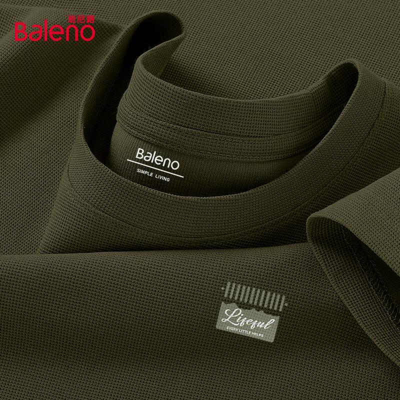 Baleno Men s Waffle Knit Short Sleeve T-Shirt 5XL