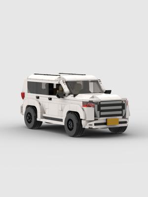 MOC Building Block Racing LAND CRUISER Off Road Adventure Car Decoration Super Sports Car Creative Garage Boy Toy Gift