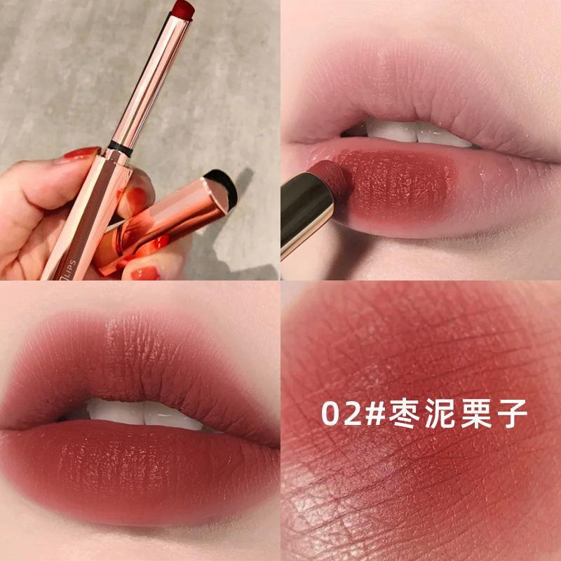 Hailunliren Matte Moisturizing Lipstick Daily Natural Shade For Students