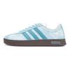 Adidas Neo Vl Court Qiong, Amber Leather Low top Skateboard Shoes Unisex Blue HQ1802(Team189-)