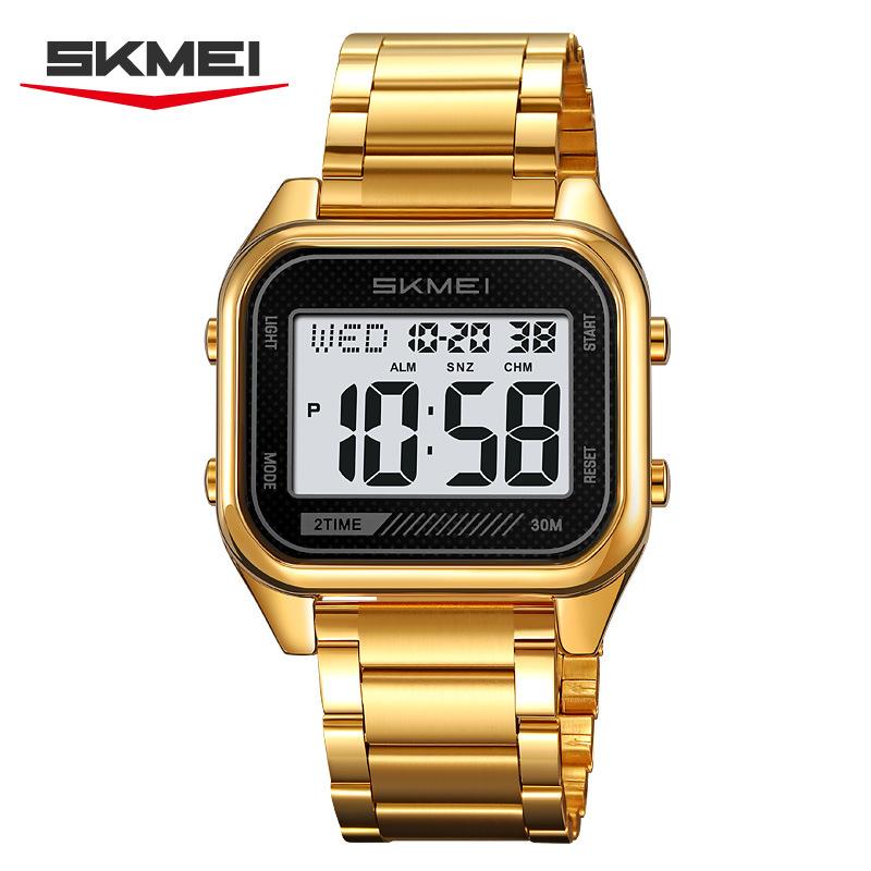 Electronic watch Student waterproof luminous sports electronic watch Multifunctional alarm clock Men's watch