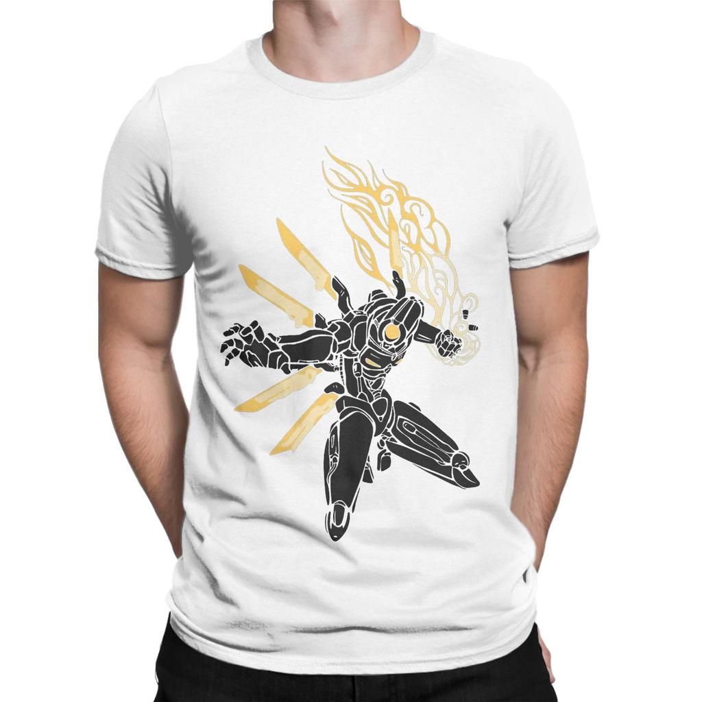 Ultrakill Shooting Game  T-Shirt Summer  Fashion T Shirts Men's  Cotton Crewneck Plus Size Top Tees Short Sleeve Y2K Retro Tops