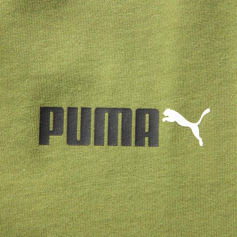 PUMA T Shirt Unisex Olive Green 691342-81