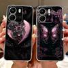 For Xiaomi Redmi 13C 5G 4G  Back Bumper Redmi 13 4G Colorful Butterfly Flower Painting Phone Case Transparent Soft TPU Silicone