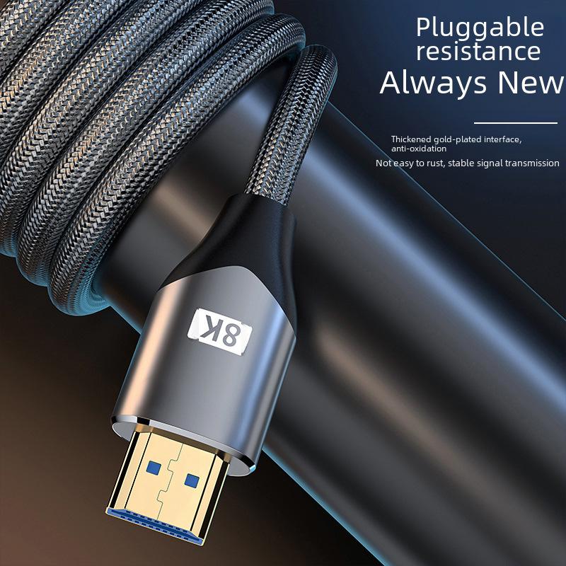 8K/60Hz HDMI 2.1 Cable for TV, PS5, Computer, Projector