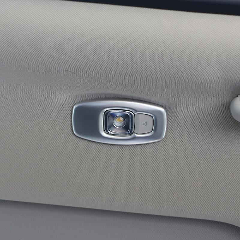 2Pcs Car Back Reading Lights Cover Rear Reading Lamp Trim Sticker for Samsung QM6 2017-2026 for Renault Koleos Accessories