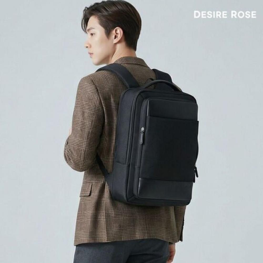 Desire Rose Men Business Laptop Backpack 2color Expandable