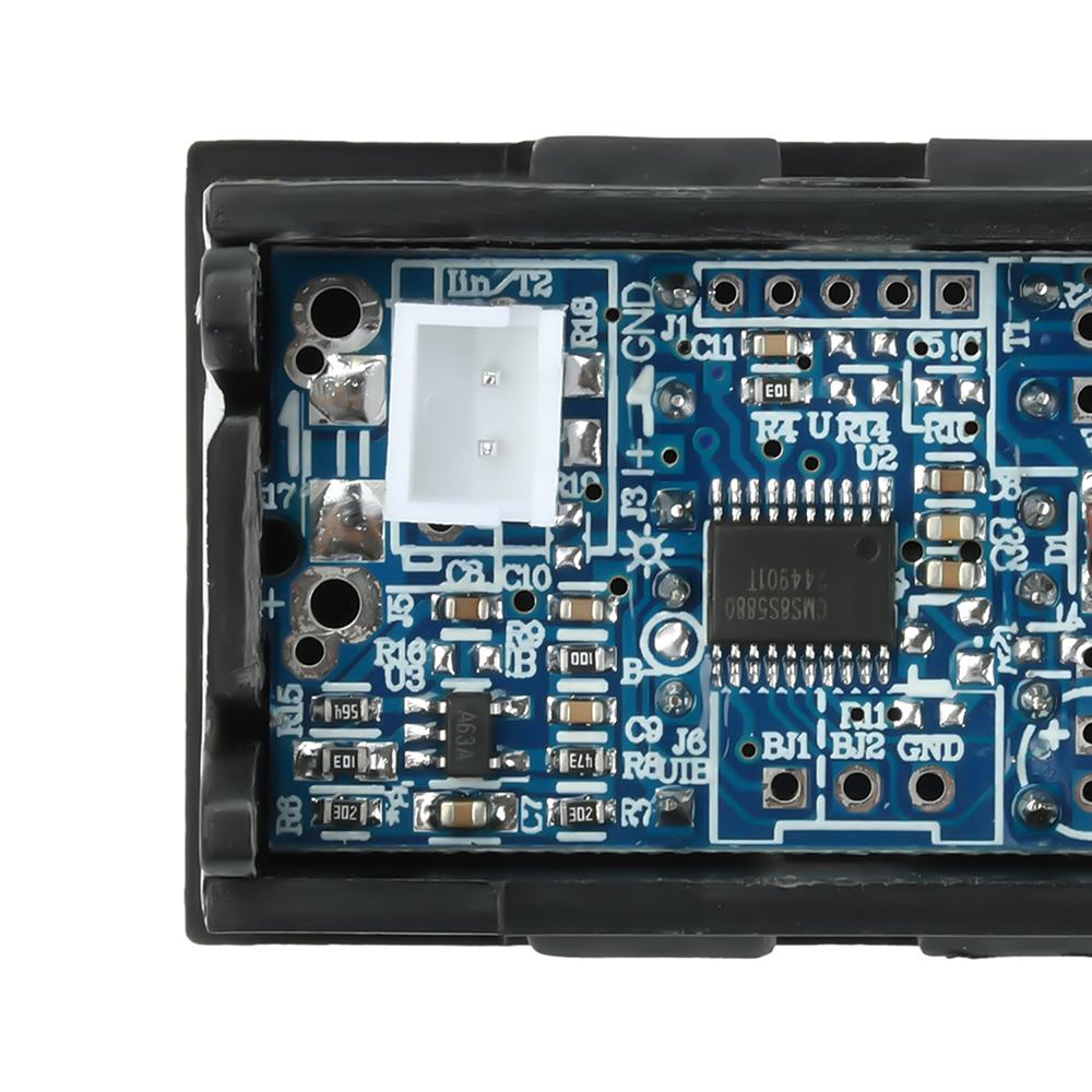 DC0-300V 10A 50A 100A Voltmeter Ammeter Dual Digital Volt Amp Meter Gauge LED display Meter Amperemeter Voltage Indicator H28UI5