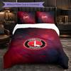 Biancheria da letto a tema Charlton Athletic FC Set 3 Pezzi Copripiumino Biancheria da letto Decorativa Per Camera Adolescenti Decorazione Casa
