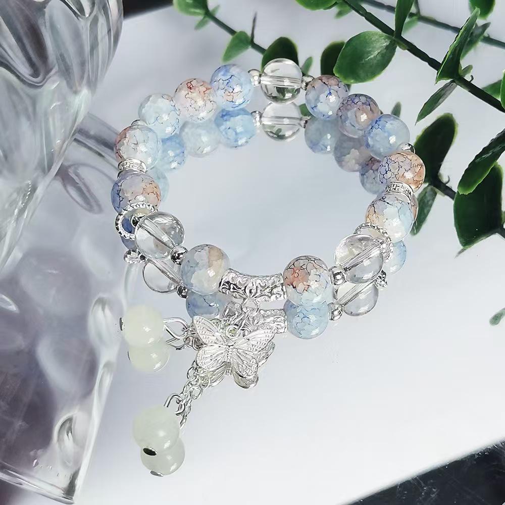 Charming Fairy Butterfly Bracelet - Sweet, Versatile Design for Students, Best Friend Jewelry Gift