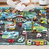 Modren Playing Pad Flexible Folding Traffic Game Mat