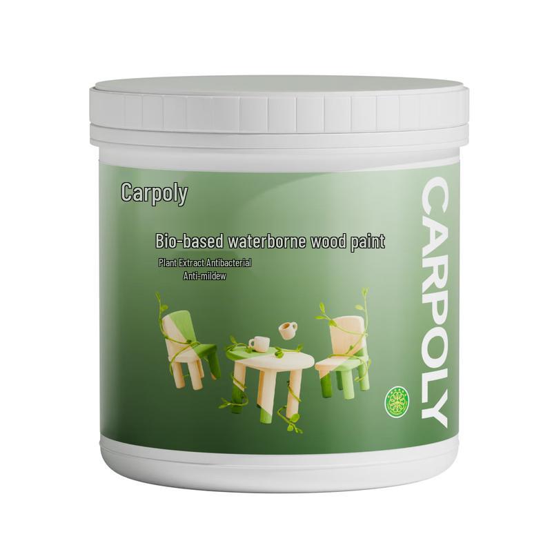 CARPOLY Biobased Water-Based Wood Finish Clear Varnish 1kg