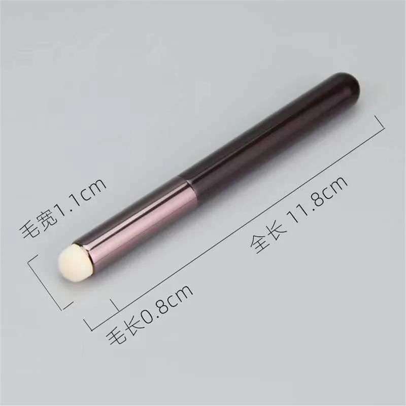 

1PC Round Head Lip Brush Soft Synthetic Fiber Concealer Lipstick Brushes Applicator Multifunctional Lip Smudge Makeup Brush