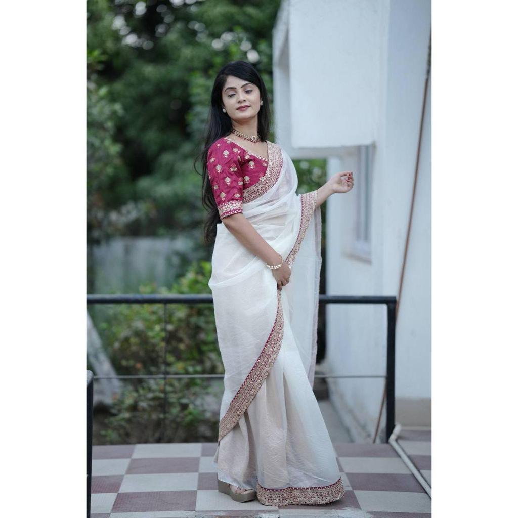 NEUER START – BANARASI CRUSH DESIGNER-SAREE