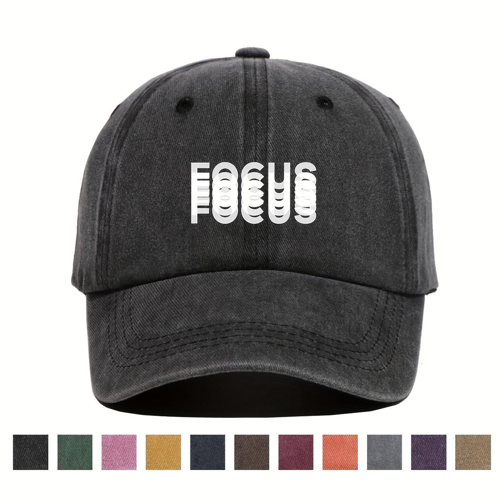 Unisex Classic Baseball Cap Adjusts for Everyday Leisure, Outdoor Sports and Travel