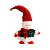 Christmassanta Snowman Reindeer Plush Figures For Holiday Decor And Gift Giving