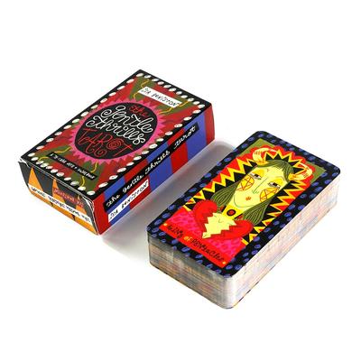 Tarot Gentle Thrills 78 karet Krásně ilustrovaný Tradiční tarot Vhodný pro začátečníky Svěží umělecké zpracování