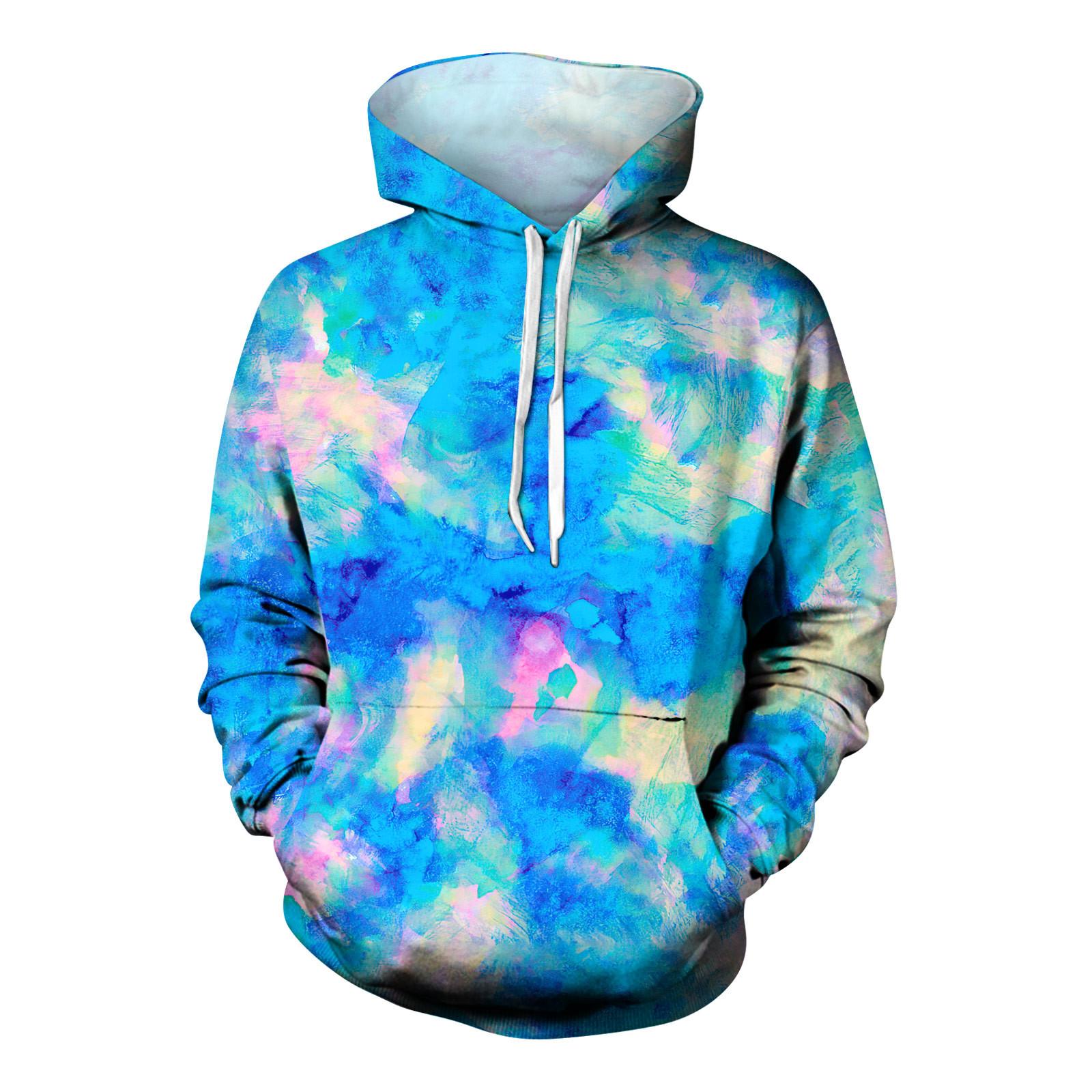 

Мужская винтажная толстовка с длинным рукавом на Хэллоуин, толстовка с капюшоном и принтом, топ XL синий