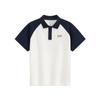 Boys' Logo Raglan Sleeve Polo Shirt