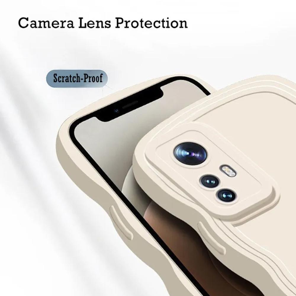 Süße Candy Curly Wavy Handyhülle für iPhone 15 14 13 12 Mini 11 Pro Max XS X XR 7 8 Plus Weiche Silikon Bumper Schutzhülle