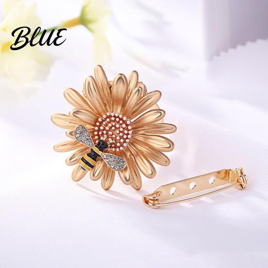 Scarf Fastener Button Large Chrysanthemum Alloy Silk Anti-rust Accessory Buckle