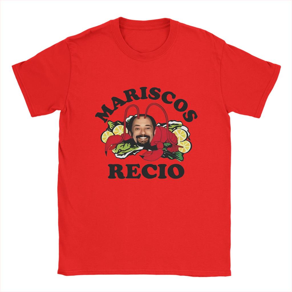 Men's Antonio Recio  T Shirts   Funny  Pure Cotton Tops Vintage Short Sleeve Round Neck Tee Shirt Plus Size T-Shirt