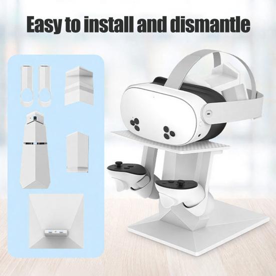 Stojak na gogle VR 3S Kontroler ręczny Wirtualny Lewy Prawy dla Meta Quest Okulary Rzeczywistości Wyświetlacz
